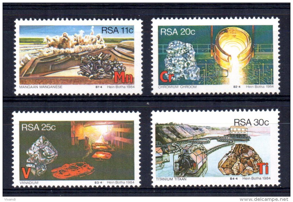 South Africa - 1984 - Strategic Minerals - MNH - Neufs