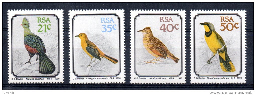 South Africa - 1990 - Birds - MNH - Ongebruikt