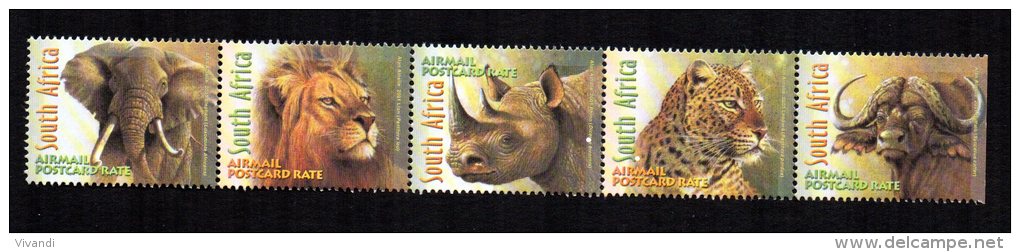South Africa - 2001 - Wildlife - MNH - Ungebraucht