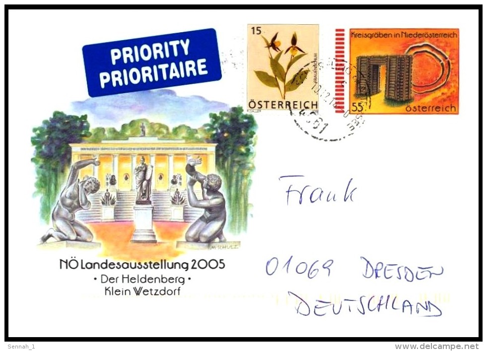 Österreich / Austria: Ganzsache 'Kreisgräben In Niederösterreich, 2005' / Postal Stationery 'Archaeology - Ring Ditches' - Storia Postale