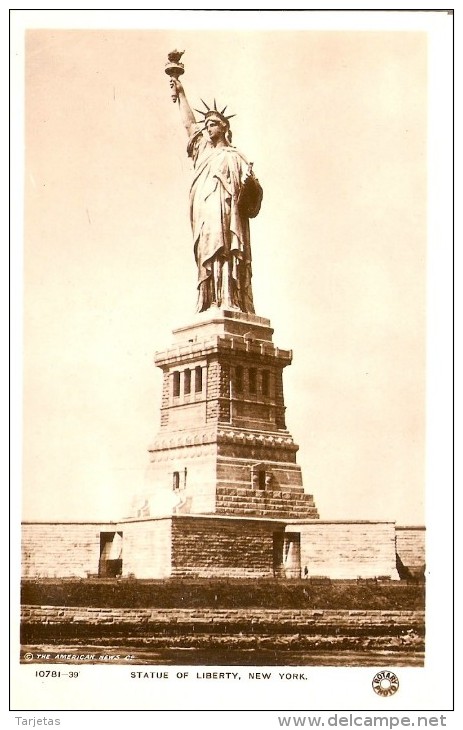 POSTAL DE LA ESTATUA DE LA LIBERTAD EN NUEVA YORK (STATUE OF LIBERTY) (ROTARY PHOTOGRAPHIC) - Estatua De La Libertad