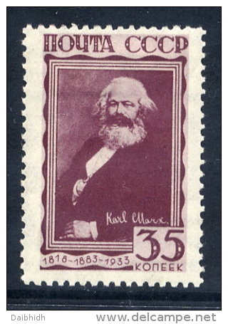 SOVIET UNION 1933  Marx Death Anniversary 35 K. MH / *.  Michel 426 - Unused Stamps