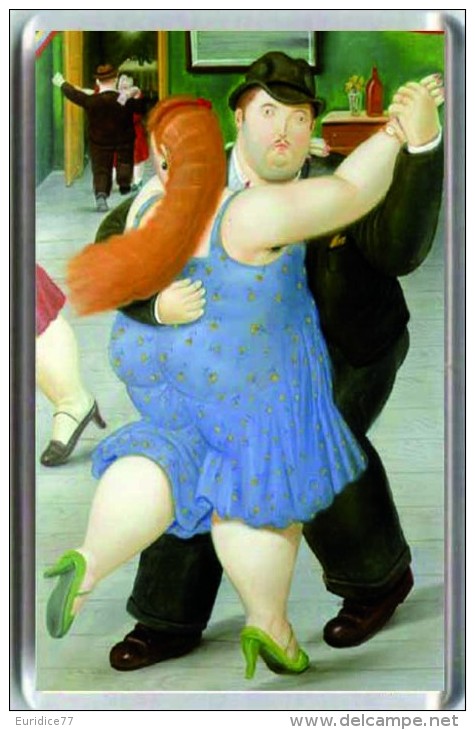 MAGNET SIZE.77X50 MM. APROX - Fernando Botero Paints - Other & Unclassified