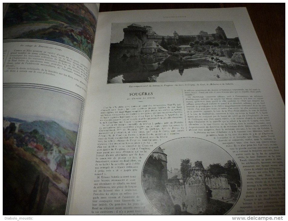 1929 Numéro SPECIAL  : L'AUTOMOBILE ET LE TOURISME....les belles voitures