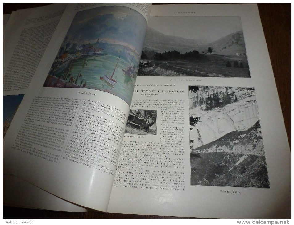 1929 Numéro SPECIAL  : L'AUTOMOBILE ET LE TOURISME....les belles voitures