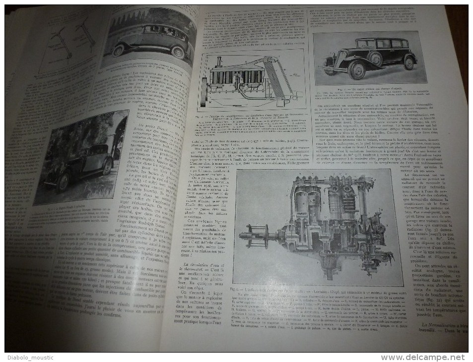 1929 Numéro SPECIAL  : L'AUTOMOBILE ET LE TOURISME....les belles voitures