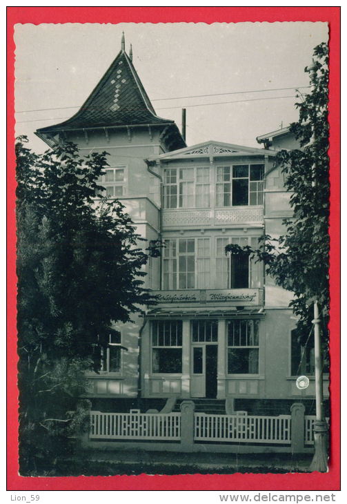 159119 / VÖLKERFREUNDSCHAFT - BETRIEBSFERIENHEIM DES VEB HOCHBAU BERLIN IN BINZ AUF RÜGEN -  Germany Allemagne - Rügen