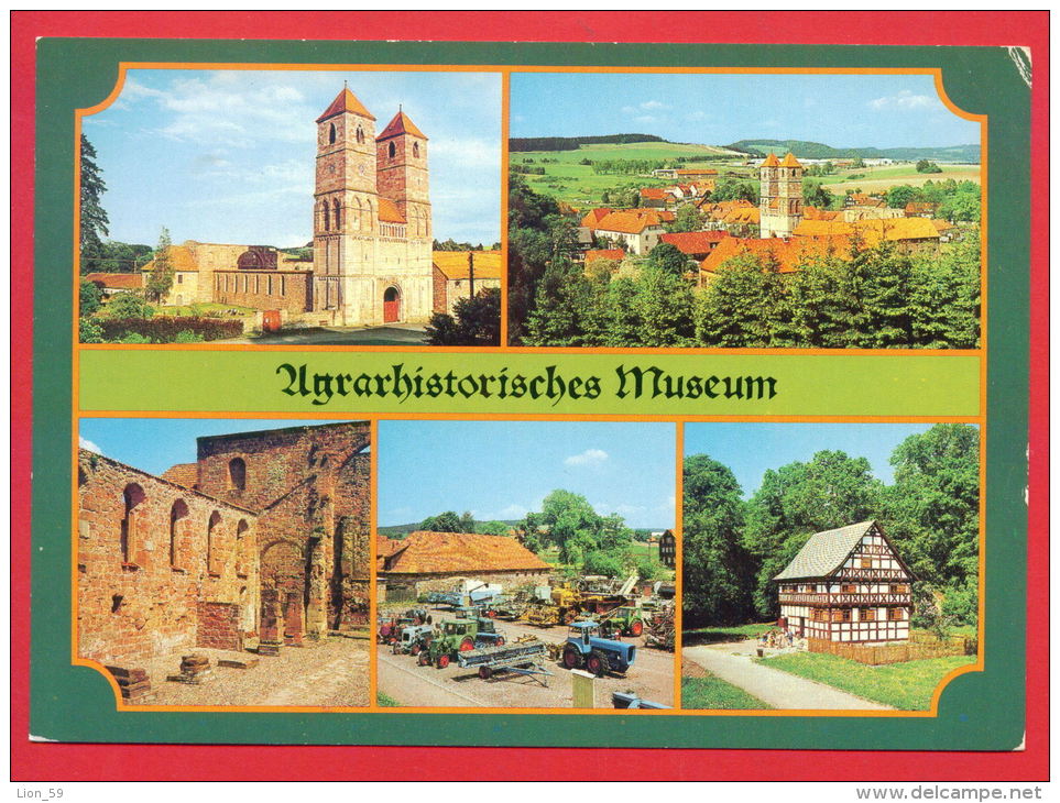 159129 / Kloster Vessra Agrarhistorisches Museum ( Kr. Hildburghausen ) TRACTOR - Germany Allemagne Deutschland Germania - Tractors