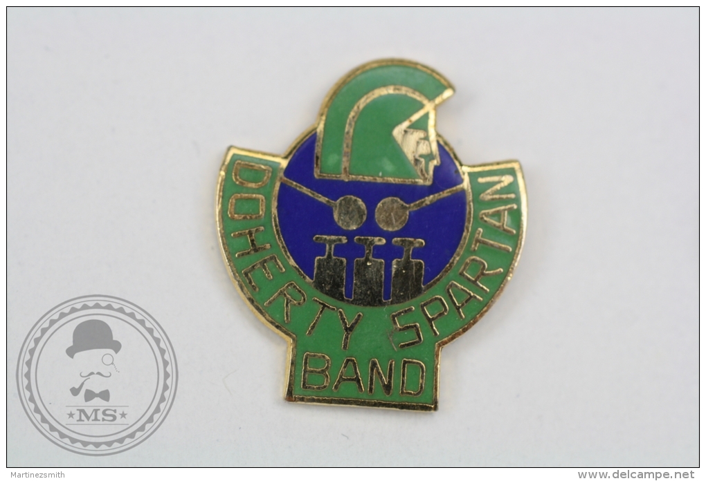 Doherty Spartans Football Team - Pin Badge #PLS - Football