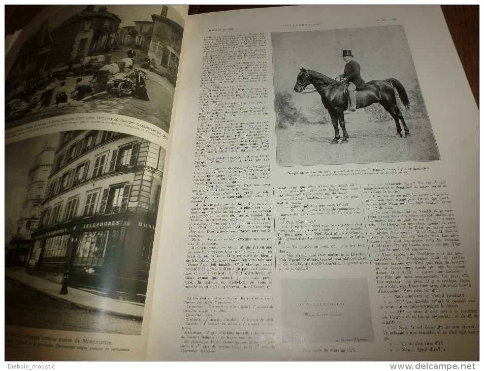 1929 Numéro SPECIAL  consacré à CLEMENCEAU  trés important documentaire photos couleurs et N B et textes