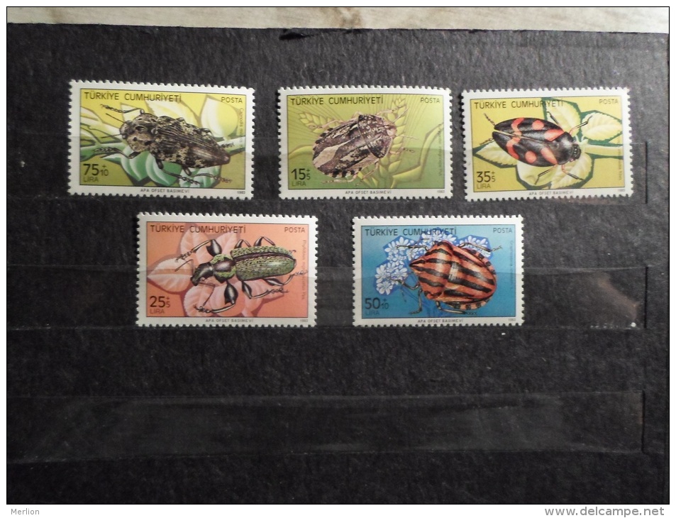 Turkey  - Insects   - Mint, Unused Stamps     1983   MnH    J27.10 - Unused Stamps