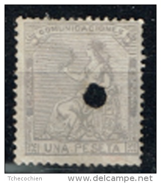 Espagne - 1873  Y&T N° 137, Oblitération Télégraphe - Unused Stamps