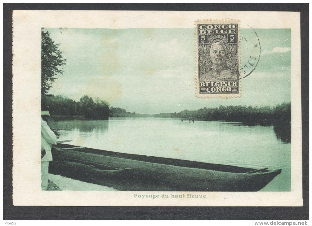 8185-CONGO BELGE-PAYSAGE DU HAUT FLEUVE-1929-FP - Autres & Non Classés