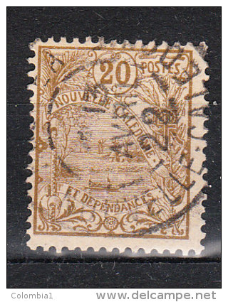 NOUVELLE CALEDONIE YT 94 Oblitéré 13 AVRIL 1922 - Used Stamps