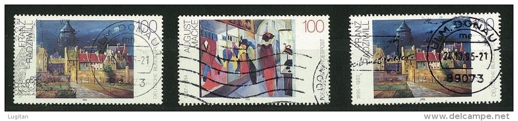 GERMANIA - GERMANY -  16 FRANCOBOLLI USATI ANNI VARI - ALCUNI DOPPI - CANCELLED STAMPS - - Vrac (max 999 Timbres)