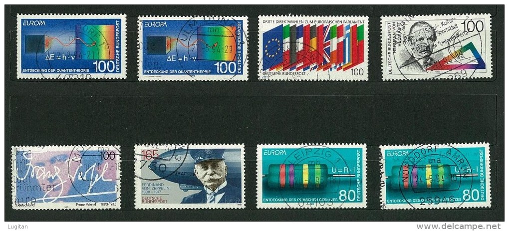 GERMANIA - GERMANY -  22 FRANCOBOLLI USATI ANNI VARI - MOLTI  DOPPI - RIPETUTI  - CANCELLED STAMPS - - Vrac (max 999 Timbres)