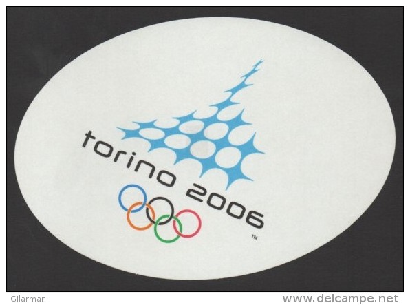 ITALY 2006 - OLYMPIC WINTER GAMES TORINO 2006 - STICKER / AUTOCOLLANTE - Altri & Non Classificati