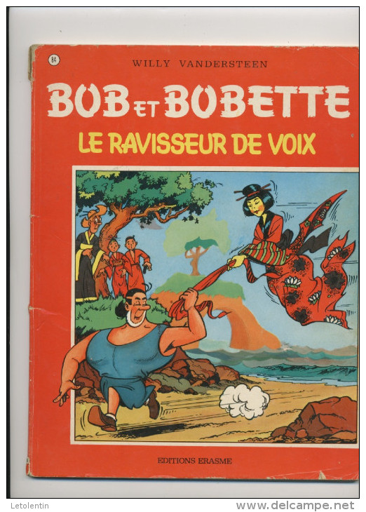 BD : BOB ET BOBETTE - LE RAVISSEUR DE VOIX - Other & Unclassified