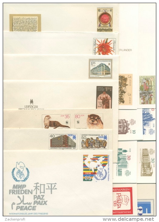 DDR Ganzsachen 39 St. 1973/90 Fast Komplett Ungebraucht, Kw über 160.- (XL5232) - Cartes Postales - Neuves