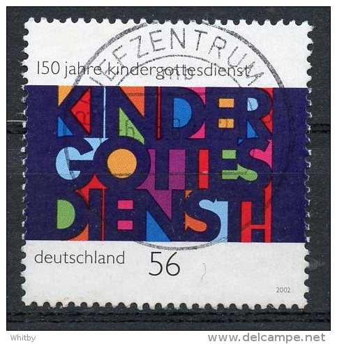 Germany 2002 56c Childrens Church Issue #2161 - Used Stamps