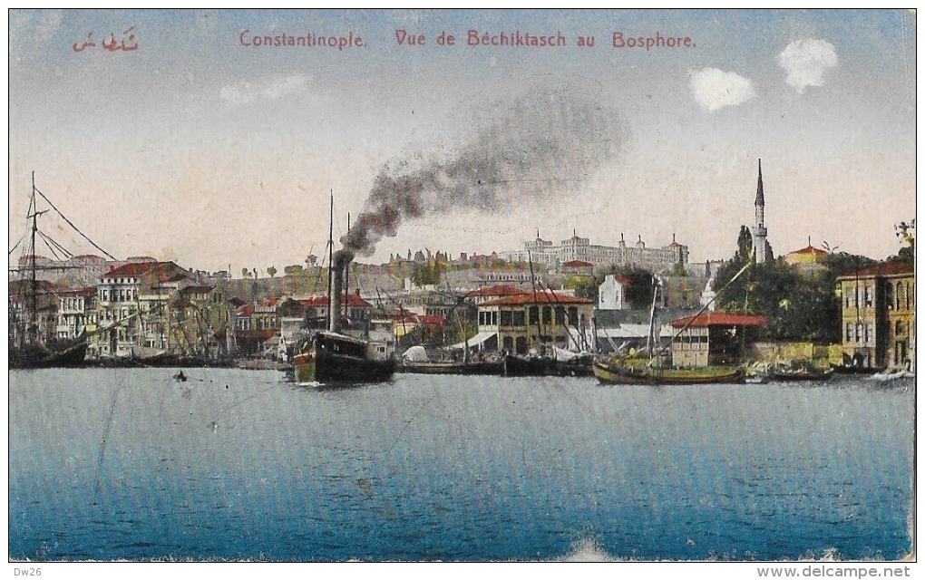 Constantinople - Vue De Béchiktasch Au Bosphore - Turquie