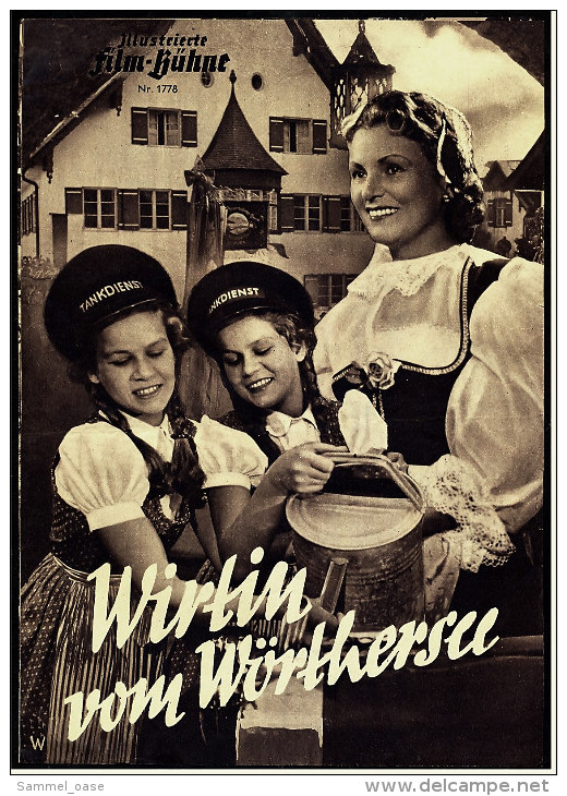 Illustrierte Film-Bühne  -  "Wirtin Vom Wörthersee"  -  Mit Maria Andergast  -  Filmprogramm Nr. 1778 Von Ca. 1952 - Revistas