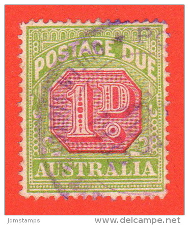 AUS SC #J58a U  1931 1p Postage Due P14, CV $11.50 - Segnatasse
