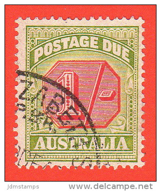 AUS SC #J70 U  1938 1sh Postage Due, CV $20.00 - Impuestos