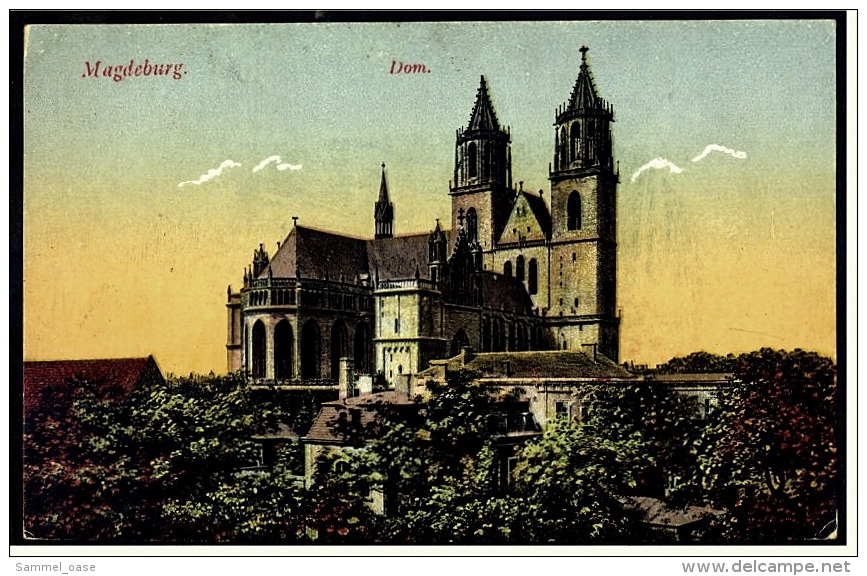 Magdeburg  -  Dom  -  Ansichtskarte Ca.1910   (4012) - Magdeburg