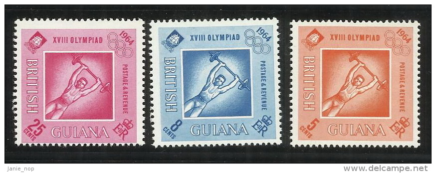 British Guiana 1964 Olympics MNH - Guyane Britannique (...-1966)