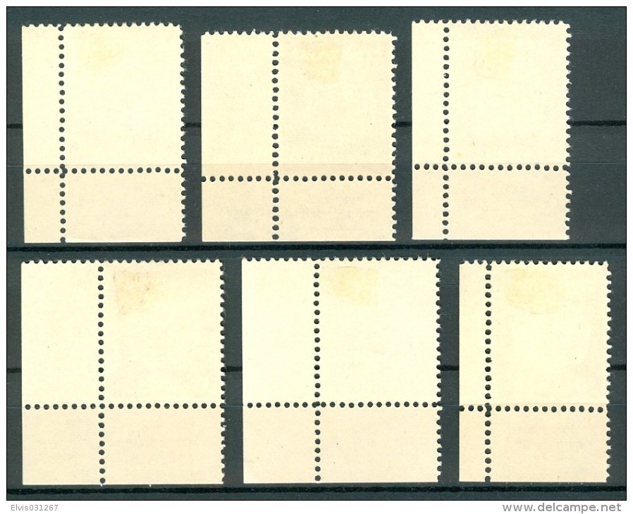 Israel - 1950, Michel/Philex No. : 22-27, - MLH - Full Tab - See Scan - Neufs (sans Tabs)