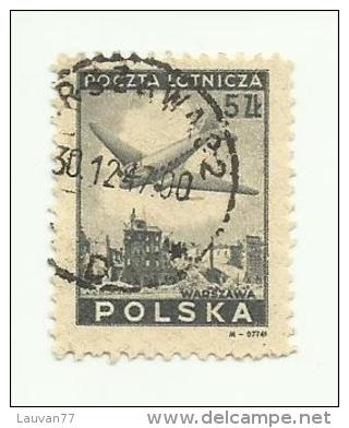 Pologne Poste Aérienne N°10 à 16 Cote 4.20 Euros - Usados