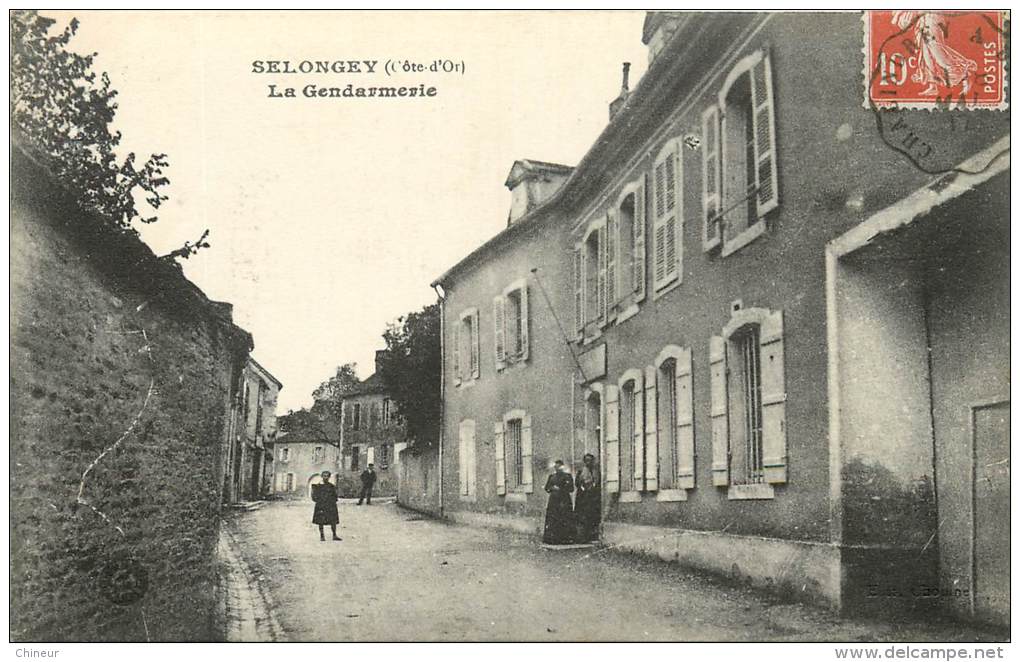 SELONGEY  LA GENDARMERIE - Autres & Non Classés