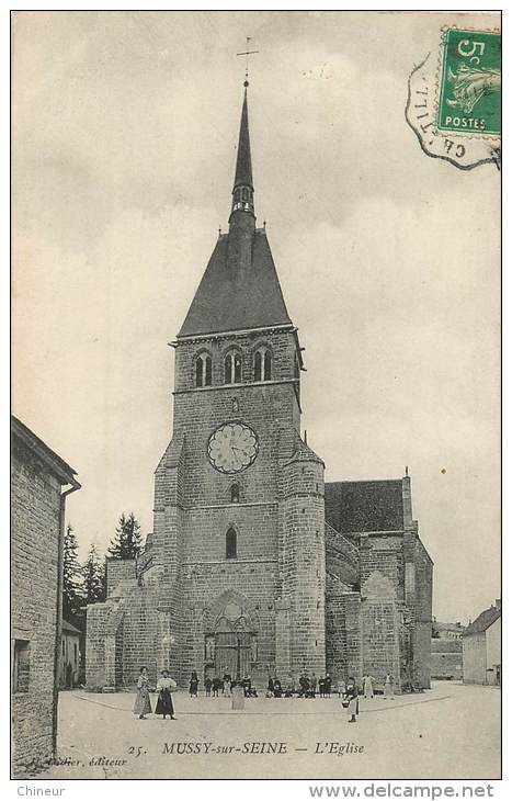 MUSSY SUR SEINE EGLISE - Mussy-sur-Seine