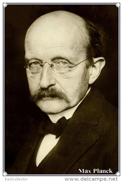 NOBEL PRIZE WINNERS Max Planck  Stamped Card 0951-3 - Prix Nobel