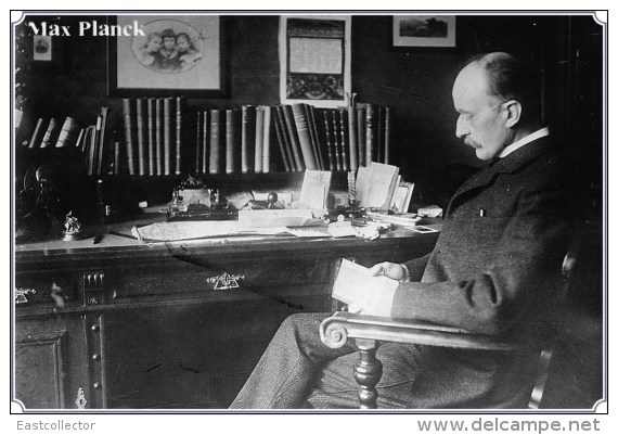 NOBEL PRIZE WINNERS Max Planck  Stamped Card 0951-3 - Premio Nobel