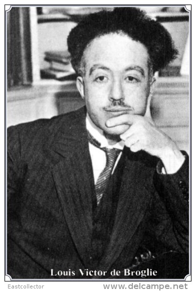 NOBEL PRIZE WINNERS Louis Victor De Broglie Stamped Card 0951-3 - Nobel Prize Laureates