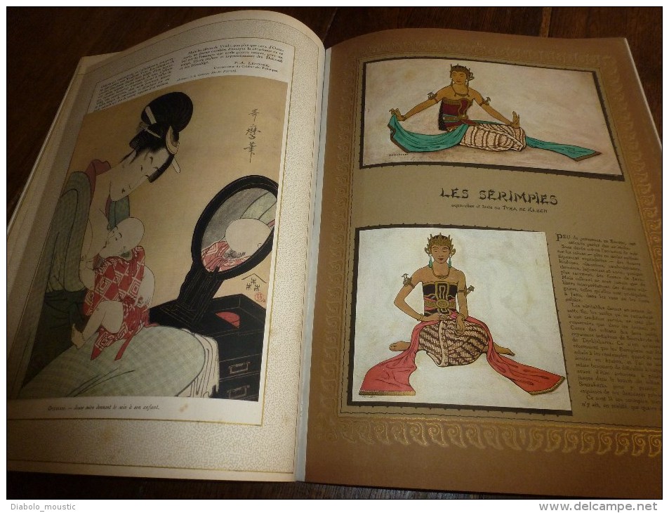 1929  SPECIAL  NOËL : Bars et Cabarets de Paris (texte et aquarelles de SEM)..etc; +++ documents couleurs dont JAPON