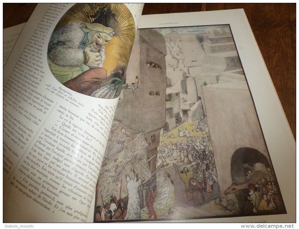 1929  SPECIAL  NOËL : Bars et Cabarets de Paris (texte et aquarelles de SEM)..etc; +++ documents couleurs dont JAPON