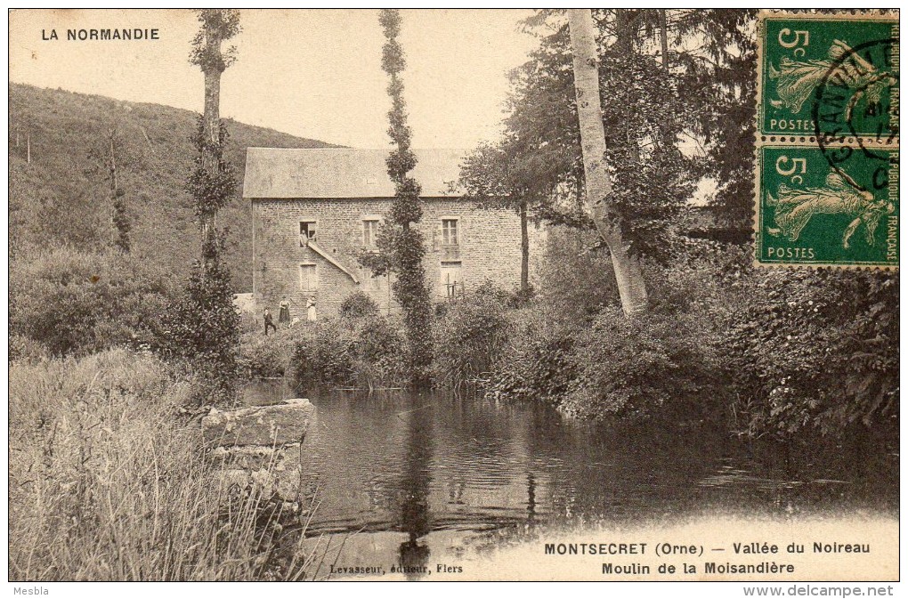 CPA  -   MONTSECRET  (61)   Vallée Du Noireau -   Moulin De La Moisandière - Autres & Non Classés