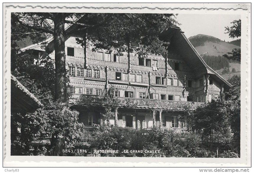 ROSSINIERE-LE  GRAND  CHALET  N242 - Rossinière