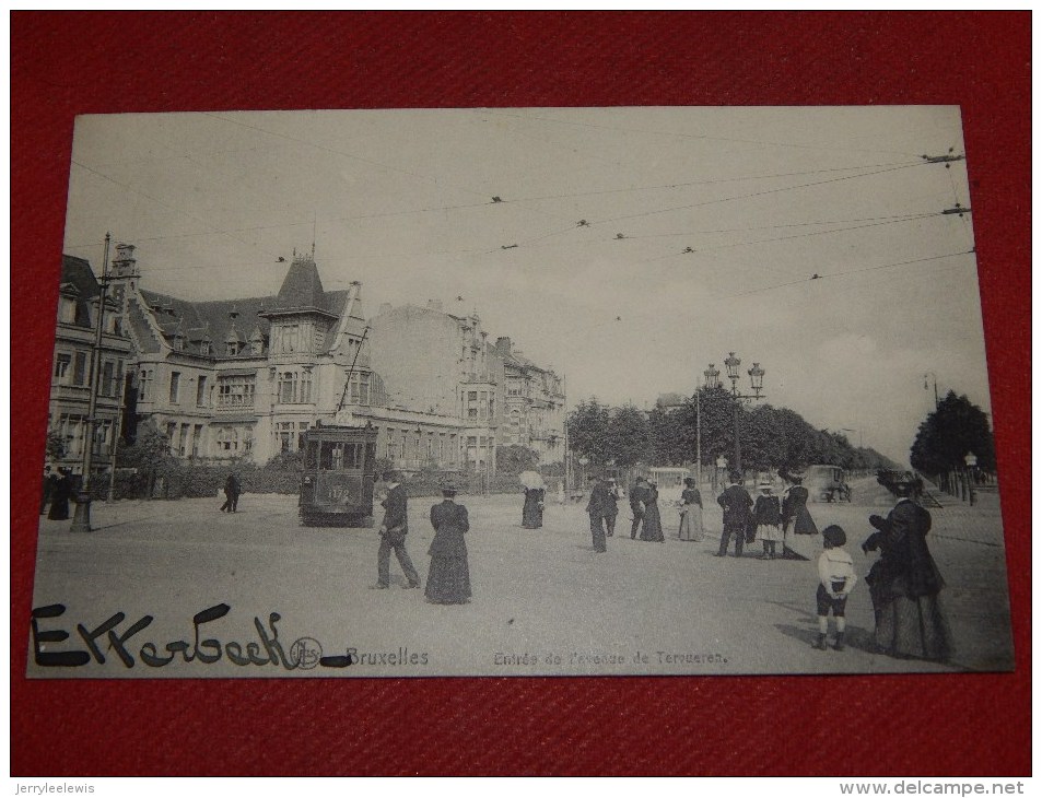 BRUXELLES -   ETTERBEEK  -  Entrée De L'Avenue De Tervueren   - (2 Scans) - Etterbeek