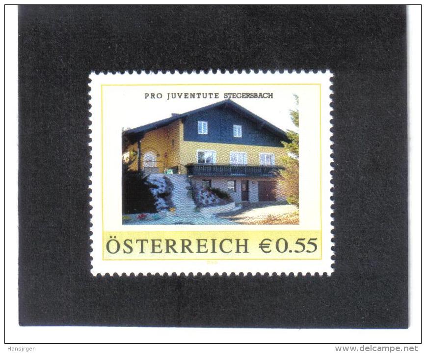 SOS862 PM ÖSTERREICH 2003/06 PERSONALISIERTE MARKE ** ANK 66 PRO JUVENTUTE STERGERSBACH ** - Personalisierte Briefmarken