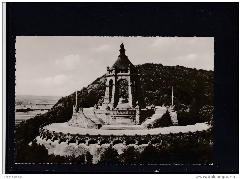 AK PORTA WESTFALICA -Kaiser Wilhelm Denkmal- Karte Gel. 1962 - Porta Westfalica