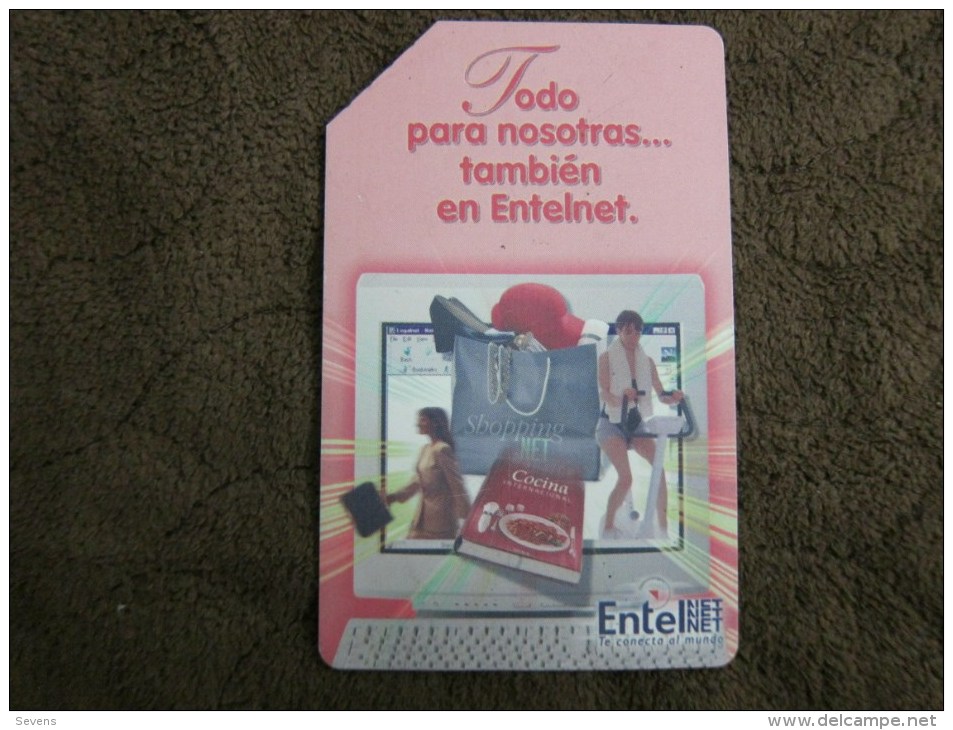 Urmet Phonecard,shopping On Line,used - Bolivië