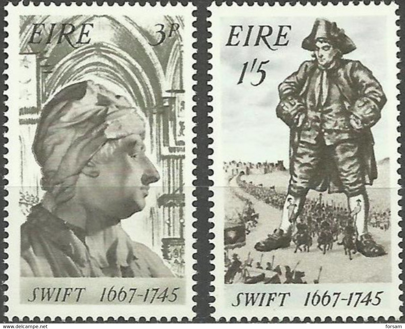 IRELAND..1967..Michel # 200-201...MNH. - Unused Stamps