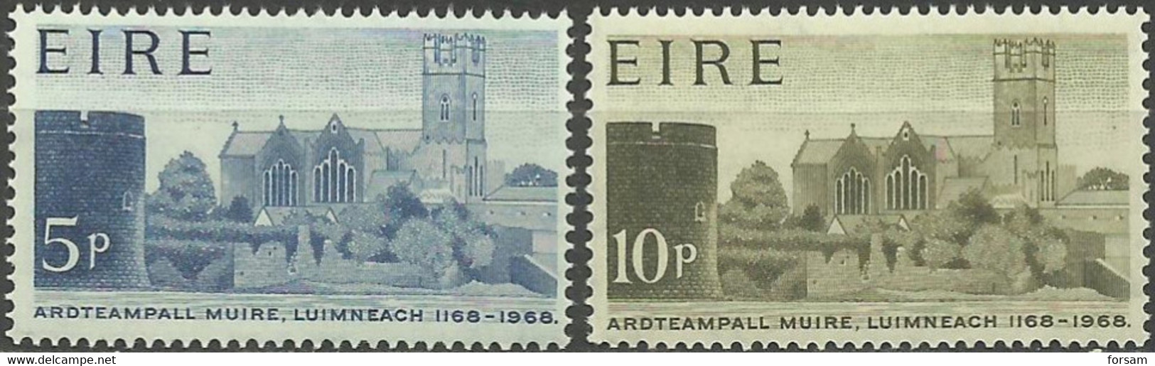 IRELAND..1968..Michel # 204-205...MNH. - Unused Stamps
