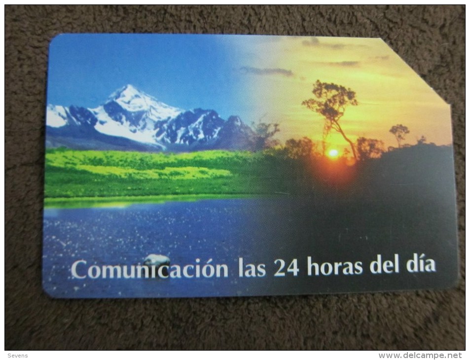 Urmet Phonecard,landscape,used - Bolivien