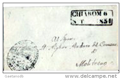 Chiaromonte-00230a - Piego (con Testo) - - 1. ...-1850 Prephilately