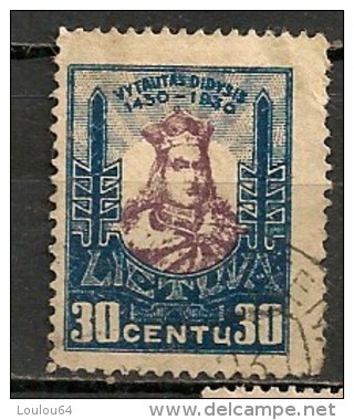 Timbres - Lituanie - 1930 - 30 C. - - Litouwen